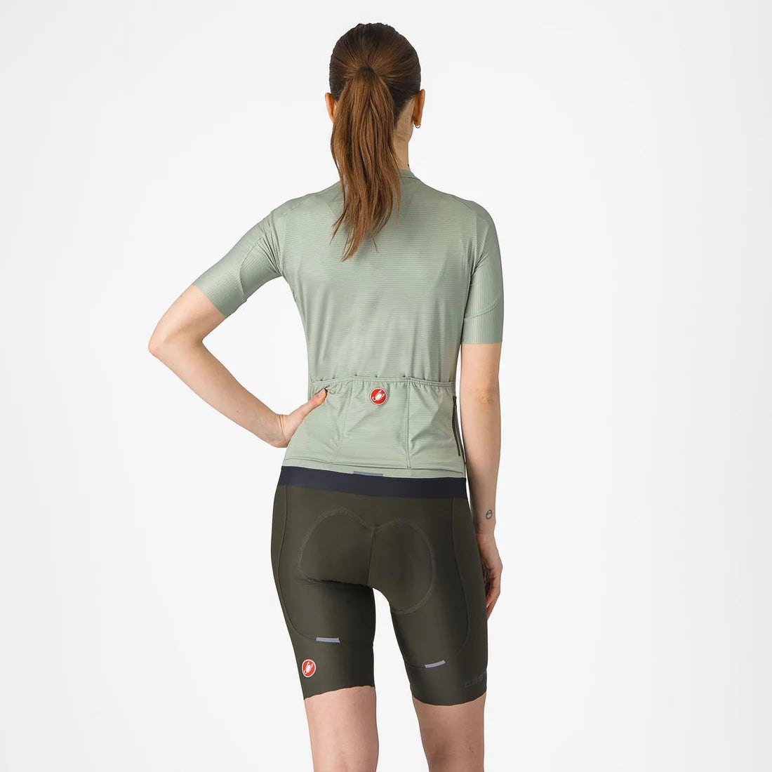 Bibshort CASTELLI espresso