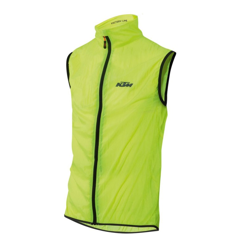 Chaleco cortaviento ciclismo KTM Factory Line Amarillo – KTM bikes
