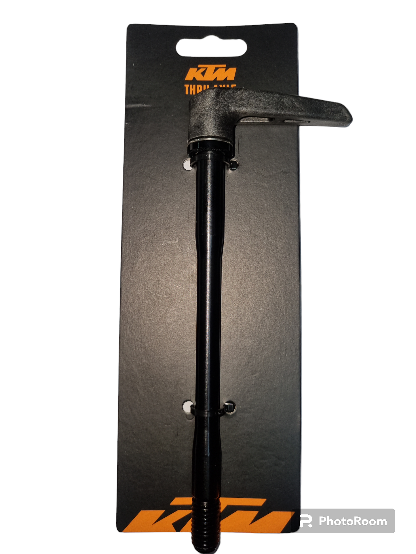 Eje pasante trasero KTM Team negro Eje: 142mm/m12x1.75