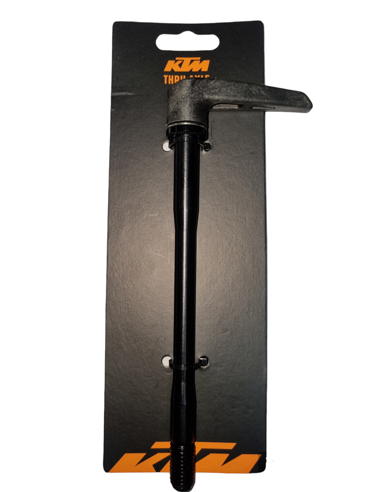 Eje pasante trasero KTM Team negro Eje: 142mm/m12x1.75