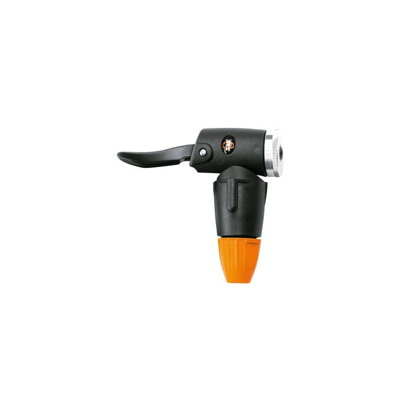 Boquilla de inflador SKS E.V.A. single negro / naranja