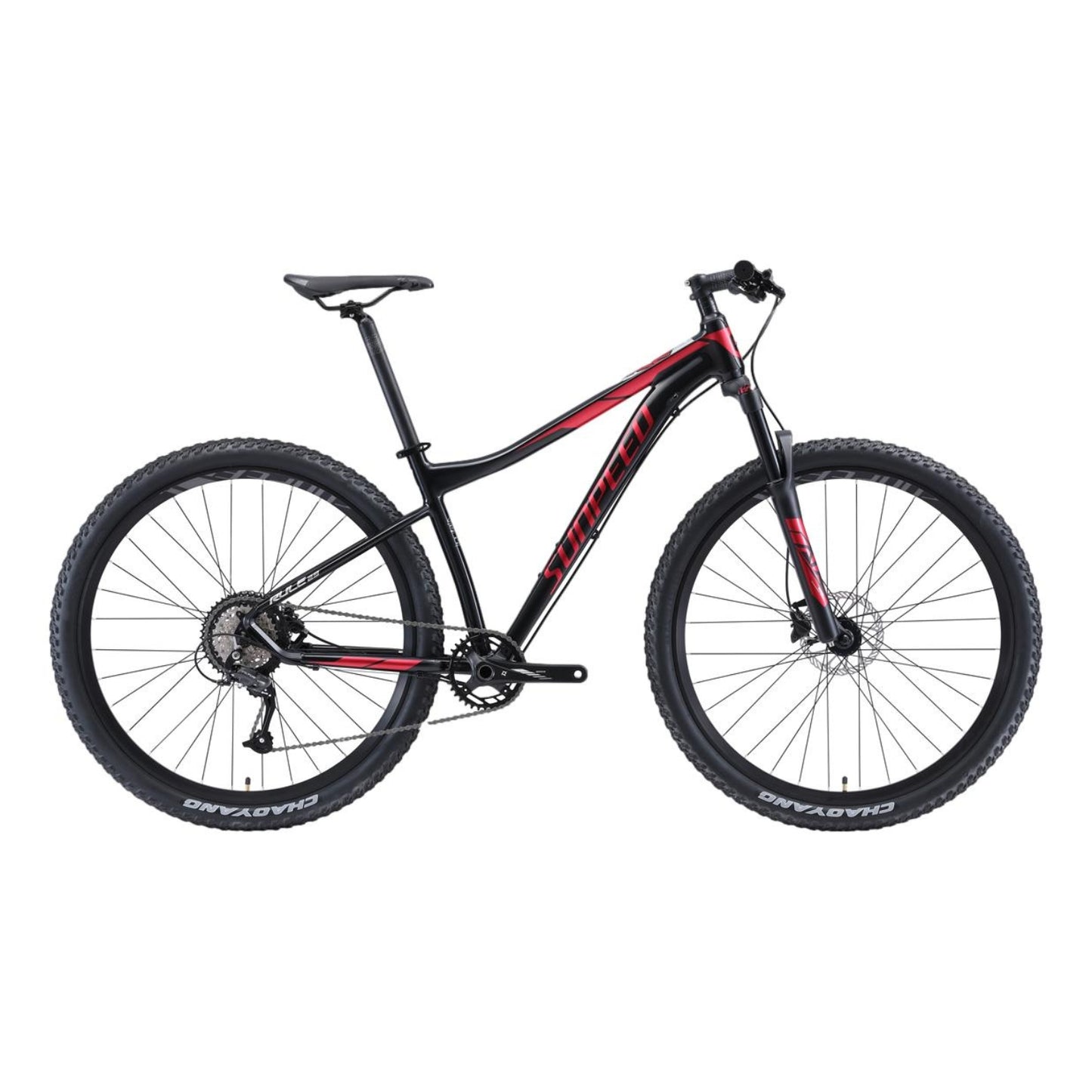 Bicicleta montaña Sunpeed Rule Roja negro