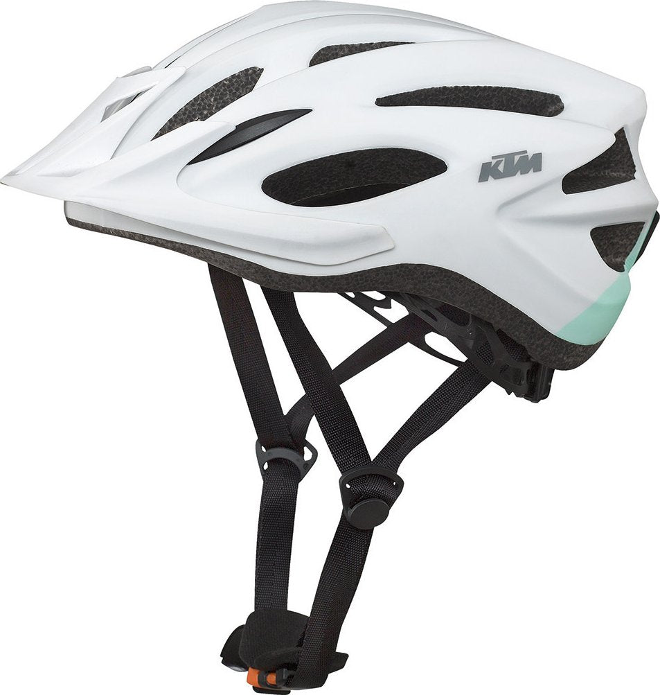 Casco ciclismo mujer KTM Lady Line blanco menta