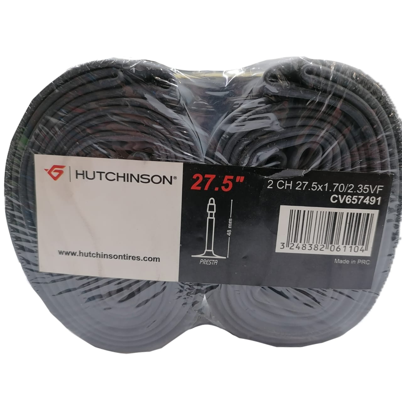 Neumatico HUTCHINSON 27.5x1.70-2.35 V/Presta x2 48M
