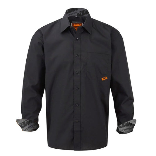 Camisa ciclismo casual KTM Factory Team Negra