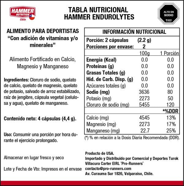Sales HAMMER Endurolytes