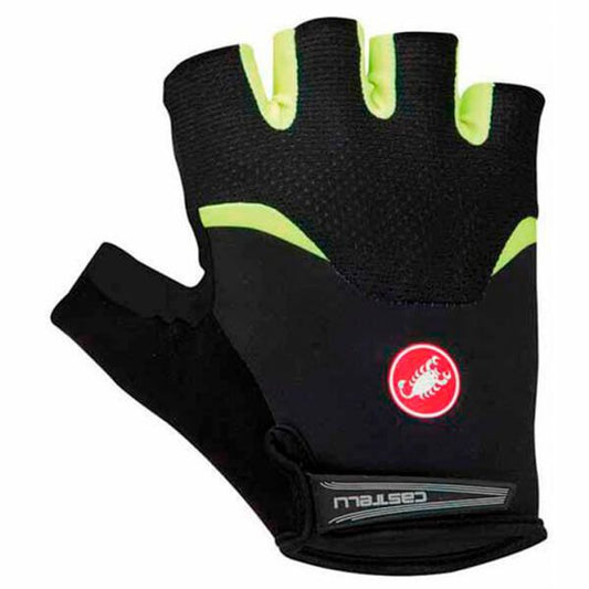 Guantes CASTELLI Arenberg Negro/Amarillo