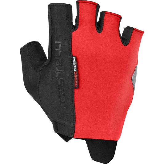 Guantes Castelli Rosso Corsa Espresso Rojo