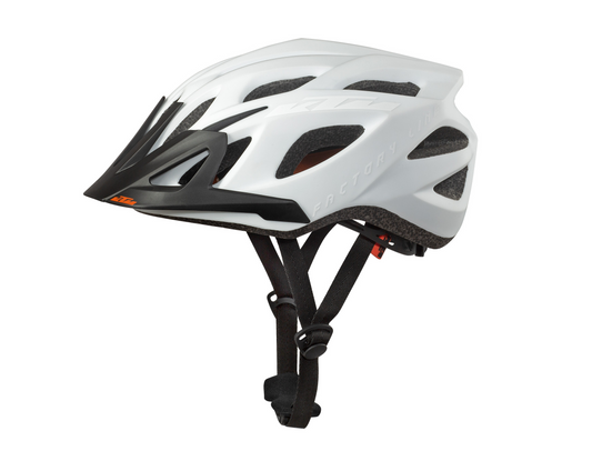 Casco ciclismo KTM Factory Line Blanco